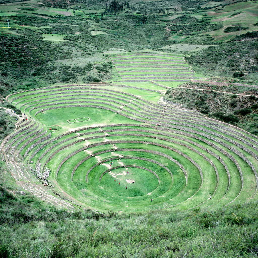 Circular terraces of Moray