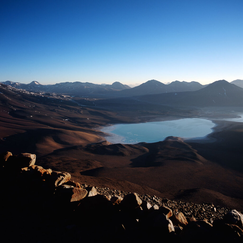 Laguna Verde from the Licancabur