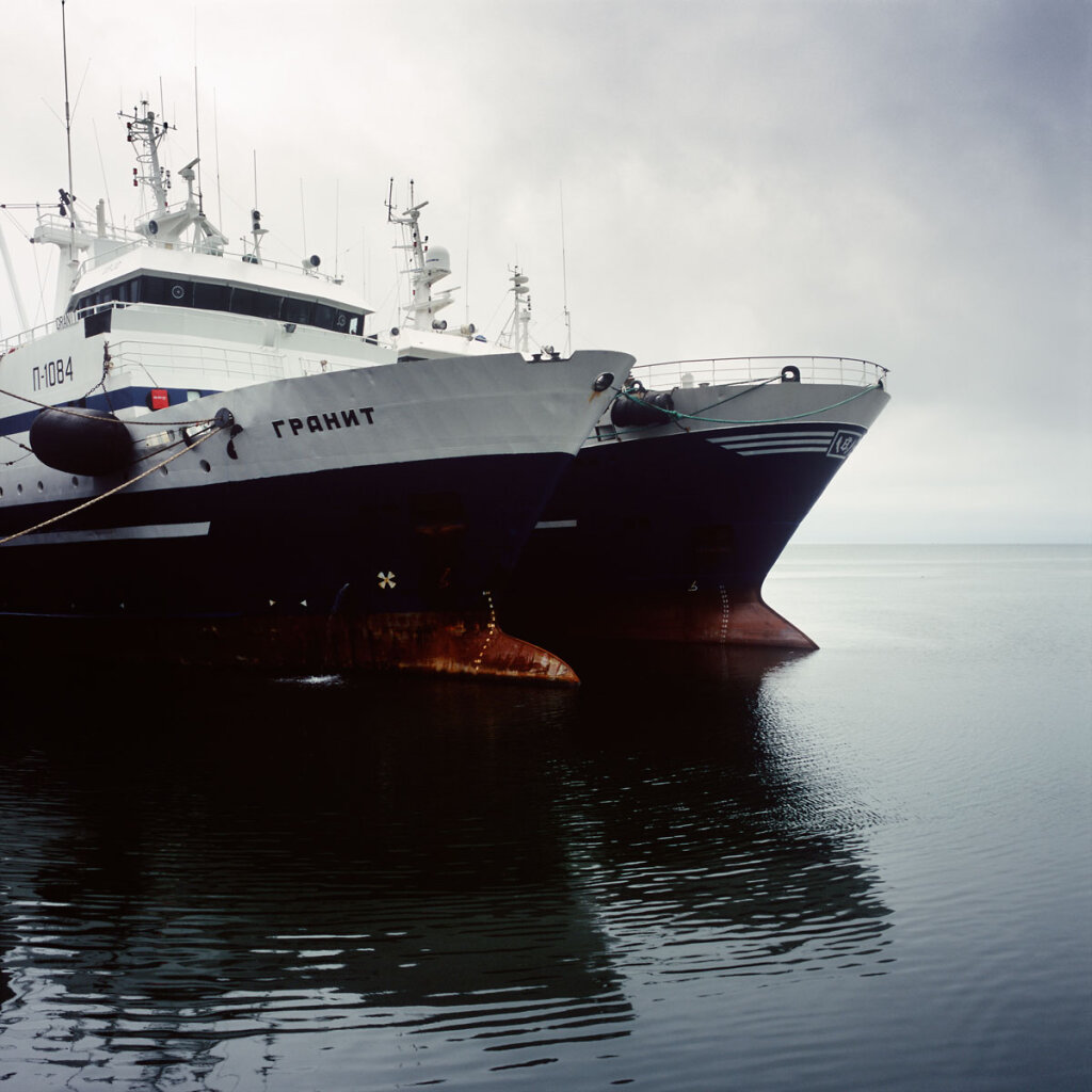 Coast guards in Petropavlovsk