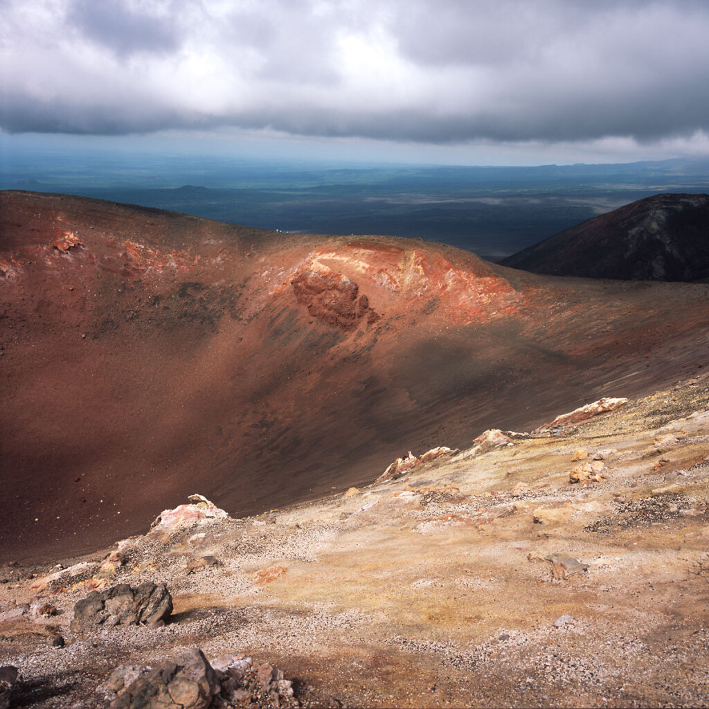 Tolbachik "New cone" crater