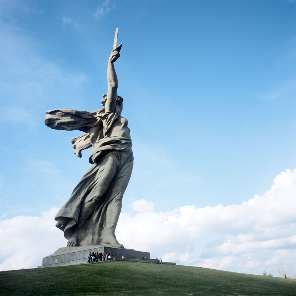 Mamayev Kurgan memorial complex for the Battle of Stalingrad