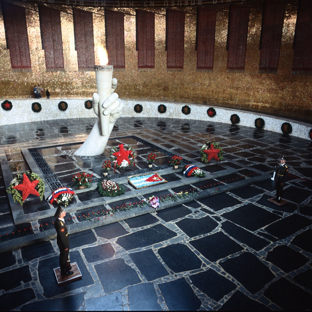 Mamayev Kurgan memorial complex for the Battle of Stalingrad