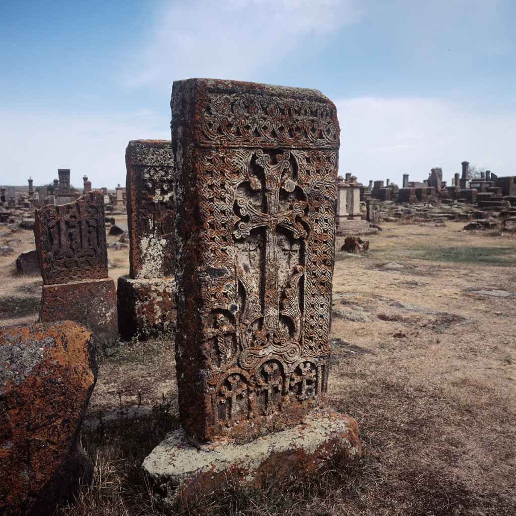 Khachkar in Noratus cemetery