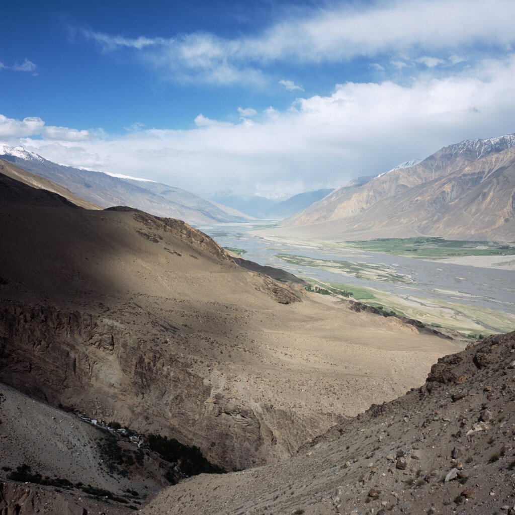 Wakhan River from the Yamchun Fortress