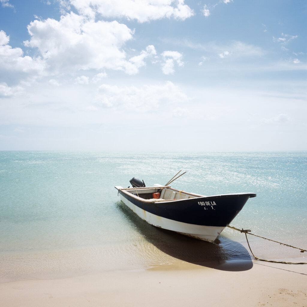 Caribbean fishing boat